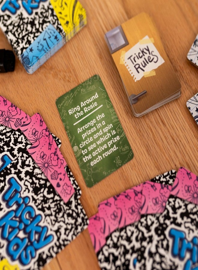 Pandasaurus Games Tricky Kids Card Game - Creative Trick-Taking Gameplay with Chaotic Rule Variants, Family Fun for Kids & Adults, Ages 12+, 2-6 Players, 30 Minute Playtime - Image 5